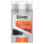 Крем-блеск для обуви Express Silver черный, 50 мл (kastd)