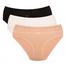 Трусы женские Nicoletta черные, р.7XL (kastd) в магазинах Ашан