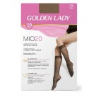 Гольфы Golden Lady MIO 20 melon 2 пары, р.универсальный (kastd)