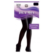 Колготки женские Брестские DEA MIA Cotton 300 nero, р. 6 (kastd) в магазинах Ашан