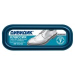 Губка для обуви классик Дивидик бесцветная (kastd)