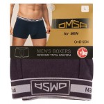Трусы-боксеры мужские OMSА 1234 Grigio Scuro, размер 48 (kastd)
