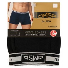 Трусы-боксеры мужские OMSА 1234 Nero, размер 52 (kastd) в магазинах Ашан