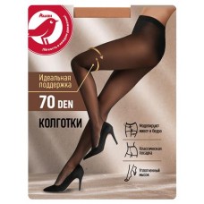 Колготки АШАН Красная птица Glase 70 den, р 4 (kastd) в магазинах Ашан