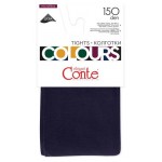 Колготки женские Conte Elegant Ce Colours 150 Navy, размер 2 (kastd)