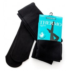 Колготки женские Priority Термо с флисом 300 черные, размер L/XL (kastd) в магазинах Ашан