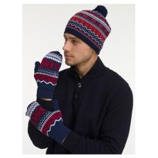 Варежки мужские Win&Wool темно-синий, р. 20 (kastd) в магазинах Ашан