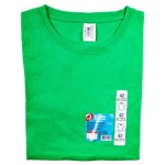 Футболка детская АШАН Красная птица с коротким рукавом зеленая (kastd)