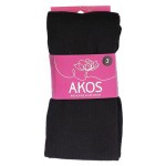 Колготки Женские Akos ZW51N2 черные, р. 3 (kastd)