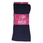 Колготки женские AKOS ZW51N2 синие, размер 2 (kastd)