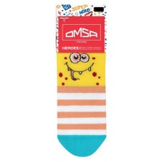 Носки для мальчиков OMSA kids Heroes giallo, р 27-30 (kastd) в магазинах Ашан
