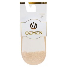 Следки женские OEMEN капроновые бежевые, р 23-25 (kastd) в магазинах Ашан