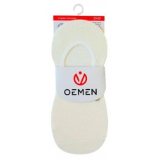 Следки женские OEMEN хлопковые молочные, р 23-25 (kastd) в магазинах Ашан