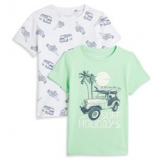 Футболка для мальчика InExtenso Surf holidays, 2 шт (kastd) в магазинах Ашан