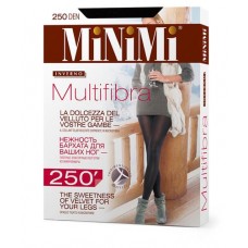 Колготки женские MINIMI Multifibra 250 den nero, р 4 (kastd) в магазинах Ашан