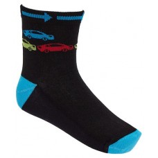 Носки для мальчика John Jeniford Машинки черные, р 18-20 (kastd) в магазинах Ашан
