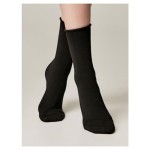 Носки женские Conte Elegant COLOURS 19С-101/1СП черный, р 23-25 (kastd)