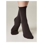 Носки женские Conte Elegant COLOURS 19С-101/1СП графит, р 23-25 (kastd)