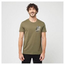 Футболка мужская InExtenso с коротким рукавом хаки (kastd) в магазинах Ашан