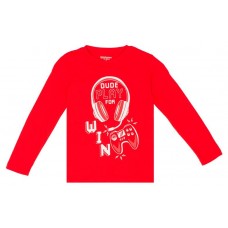 Футболка для мальчика InExtenso красная (kastd) в магазинах Ашан