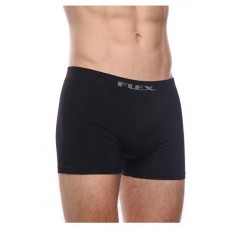 Трусы-шорты мужские SeamlessFLEX из микрофибры черные, L/XL (kastd) в магазинах Ашан