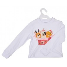 Пижама для девочек DYSOT красная (kastd) в магазинах Ашан