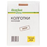 Колготки Каждый день 40 загар, размер 2 (kastd)