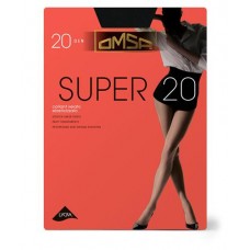 Колготки женские Omsa super 20 nero, р. 4 (kastd) в магазинах Ашан