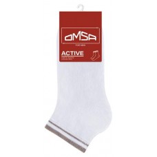 Носки мужские OMSA for MEN Active укороченные Bianco, р 45-47 (kastd) в магазинах Ашан