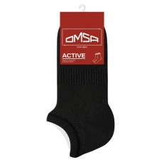 Носки мужские OMSA for MEN Active укороченные Nero, р 39-41 (kastd) в магазинах Ашан