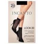 Носки женские INCANTO Look 20 Nero, 2 пары (kastd)
