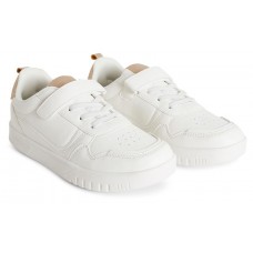 Полуботинки для девочки InExtenso белые (kastd) в магазинах Ашан