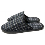 Обувь домашняя мужская Light Company клетка, р 43/44 (kastd)