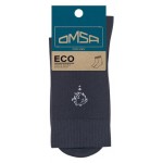 Носки мужские Omsa for Men Eco 409 Grigio scuro, размер 42-44 (kastd)