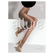 Колготки Allure Lacerta 20 черные, размер 5 (kastd) в магазинах Ашан