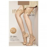 Носки Innamore Fiori 20 daino, 2 пары (kastd)