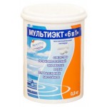 Комплексное средство для бассейнов Маркопул Кемиклс Мультиэкт хлорное, 800 г (kastd)