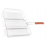 Решетка-гриль Palisad Camping хромированная, 315х410х70 мм (kastd)