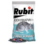 Зерновая смесь от крыс и мышей Rubit Зоокумарин+, 400 г (kastd)