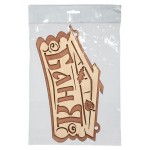 Табличка Банные штучки  Баня березовая, 26х13 см (kastd)