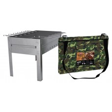 Мангал сборный FireWood в сумке, 6 шампуров (kastd) в магазинах Ашан