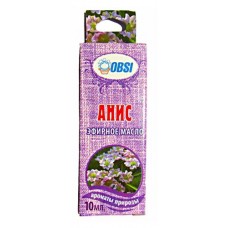 Эфирное масло OBSI Анис, 10 мл (kastd) в магазинах Ашан