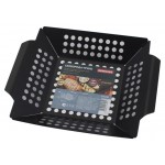 Сковорода-гриль Remiling Picnicker черная, 24,5х20х4 см (kastd)