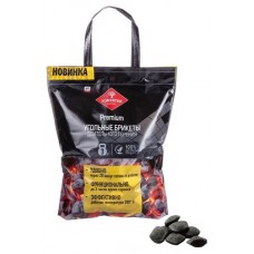 Угольные брикеты FORESTER в сумке, 3 кг (kastd) в магазинах Ашан