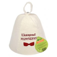 Шапка для бани и сауны с вышивкой (kastd) в магазинах Ашан