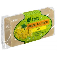 Мыло кусковое Банные Штучки Банное Липа, 100 г (kastd) в магазинах Ашан
