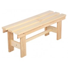 Лавочка разборная Банные Штучки липа, 100х33х43 см (kastd) в магазинах Ашан