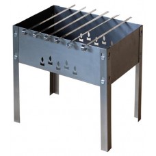 Мангал Grillkoff Тайга+6 шампуров, 40х26х40 см (kastd) в магазинах Ашан