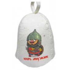 Шапка для бани и сауны OBSI с принтом (kastd) в магазинах Ашан