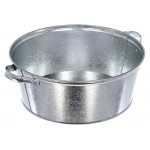 Оцинкованный таз Банные штучки круглый, 13 л (kastd)